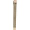 Ekena Millwork Traditional Block Rough Sawn Bracket, Douglas Fir, 4"W x 34"D x 46"H BKT04X34X46TRA05RDF - alternate 2